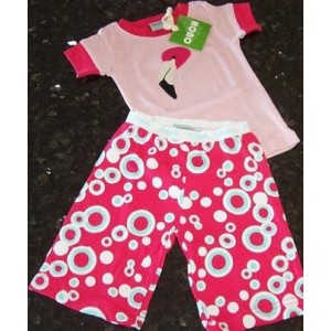 Ouch Flamingo 3/4 Pant & Tee PJ's