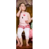 Ouch Flamingo Singlet & Short PJ's