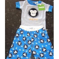 Ouch Gorilla Short Sleeve & 3/4 pant  PJ's