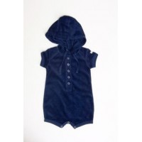 Ouch Hooded Baby Romper