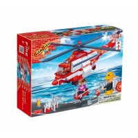 Banbao Blocks - Rescue Helicopter