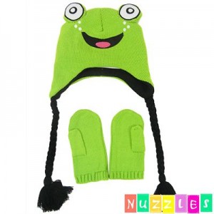 Nuzzles - Beanie & Mittens Set