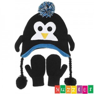Nuzzles - Beanie & Mittens Set