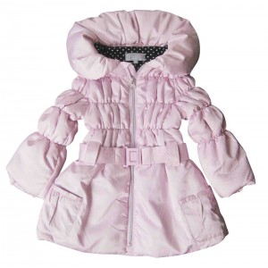 Freshbaked Pink Puffa Jacket