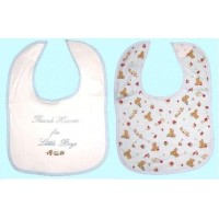 Bib Set - Thank Heaven For Little Boys Bib Set