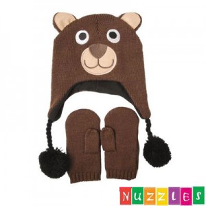 Nuzzles - Beanie & Mittens Set