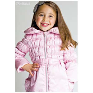 Freshbaked Pink Puffa Jacket