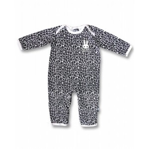 Six Bunnies - Pink Leopard Onesie