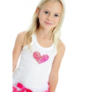 Fairy Girls Sweetheart Singlet