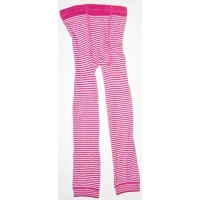 Ouch Rose Stripe Footless Tights
